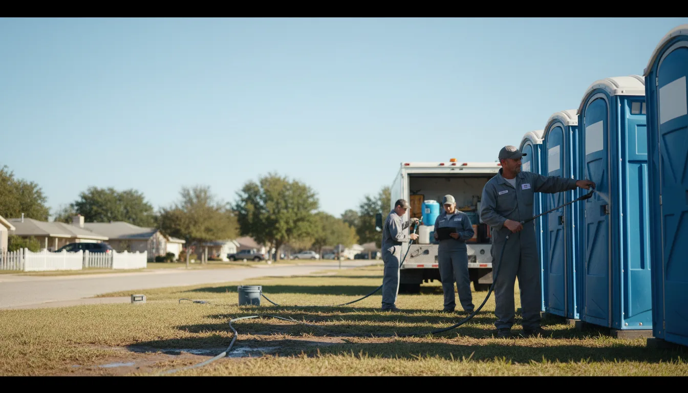Long-Term Portable Toilet Rental in Gambier, OH near me